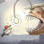 image for MAGA following Trumps commands by Adam Zyglis