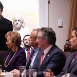 image for A loser wearing a baseball cap and no suit at Trump’s Cabinet meeting