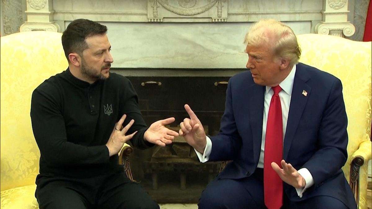 image for Zelenskyy declines to apologize to Trump after heated Oval Office meeting