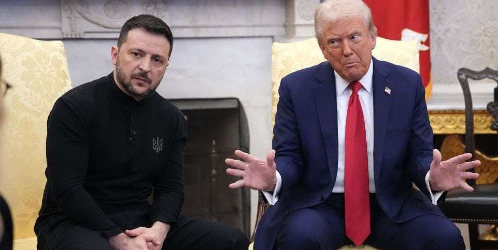 image for President Trump and President of Ukraine Zelenskyy Get Heated in White House Meeting