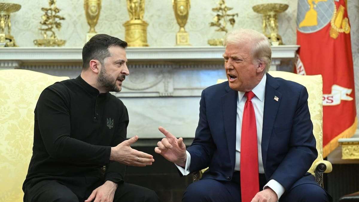 image for Russia-Ukraine war: Donald Trump and Volodymyr Zelenskyy clash at White House over Russia compromise