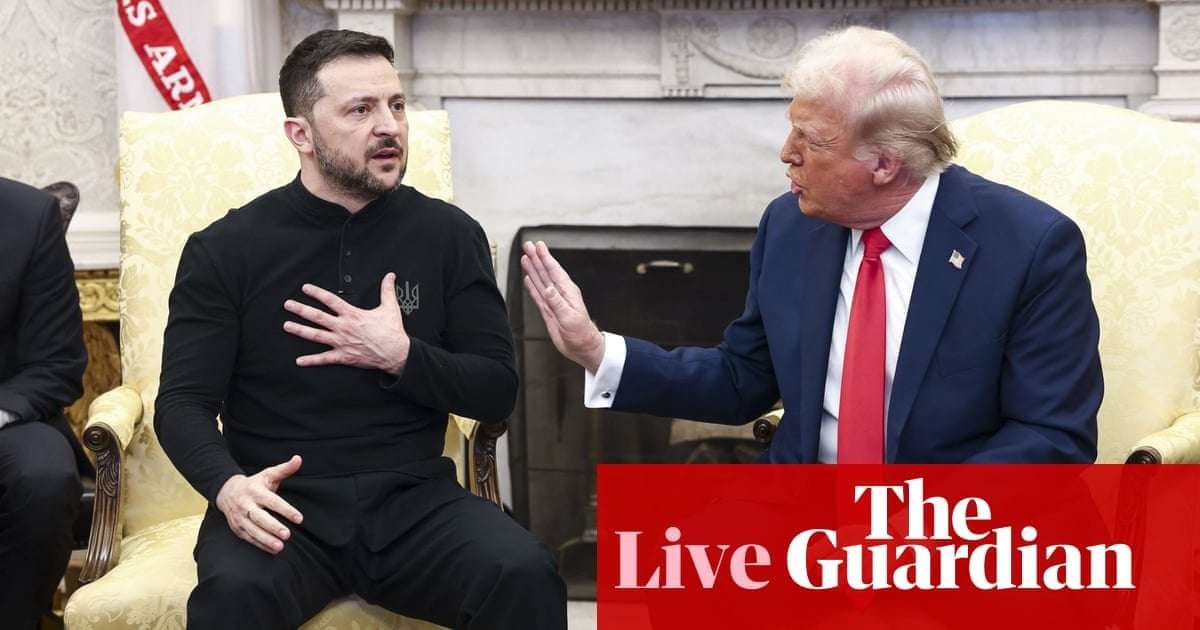 image for ‘You have full backing across the UK’: Zelenskyy leaves Downing Street after meeting with Starmer – as it happened