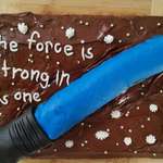 image for My brother's SO (who hasn't seen star wars) baked him a birthday cake