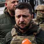 image for President Zelensky's reaction after witnessing the genocide of his beloved people in Bucha.