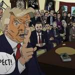 image for Zelensky's pov in the Oval office