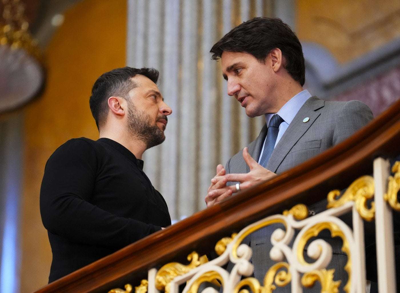 image for Trudeau staunchly defends Zelenskyy as London summit on European security wraps up