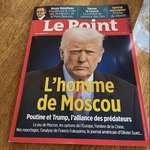 image for Trump on cover of French magazine Le Point as "The Man from Moscow"