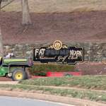 image for Sign outside of a golf club in Washington, DC vandalized