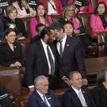 image for Congressman Al Green removed from by sergeant at arms