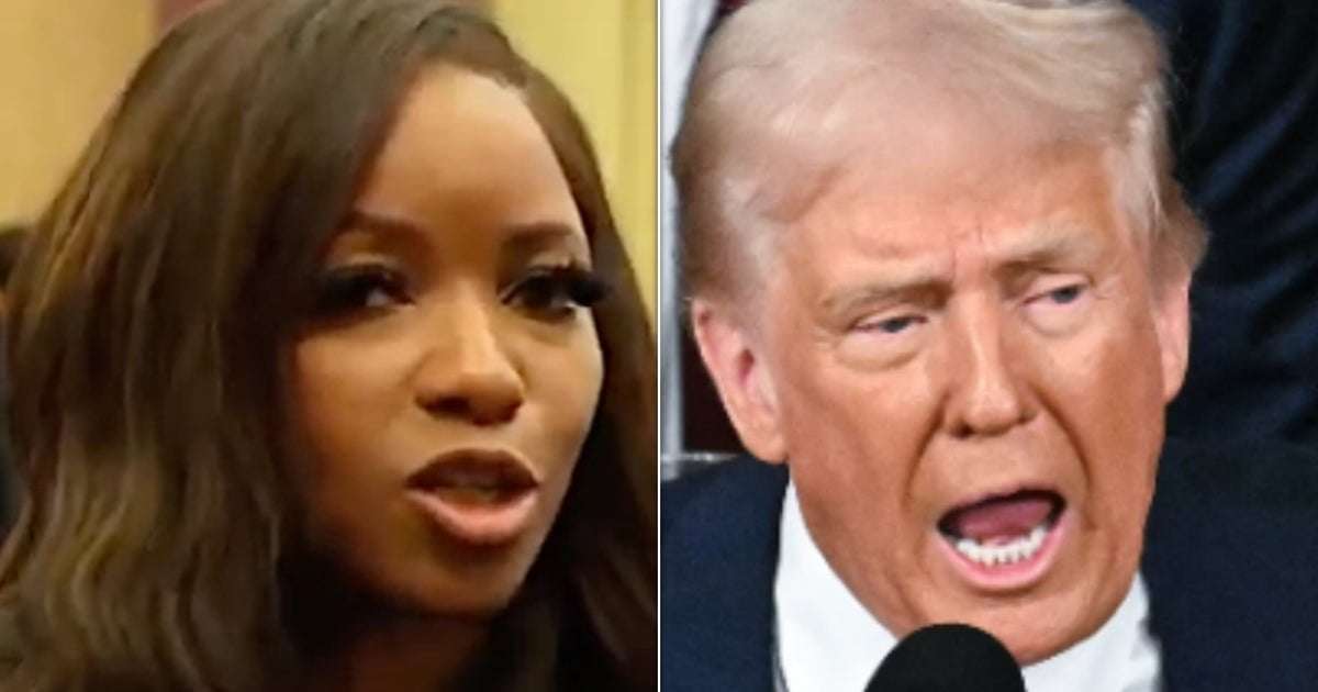 image for 'Somebody Slap Me And Wake Me The F**k Up': Jasmine Crockett Pans 'Nightmare' Trump Speech