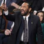 image for Congressman Al Green at 2025 Joint Session