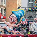 image for Elon Musk float at German carnival