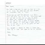 image for A letter from Luigi Mangione responding to a mother with a sick daughter