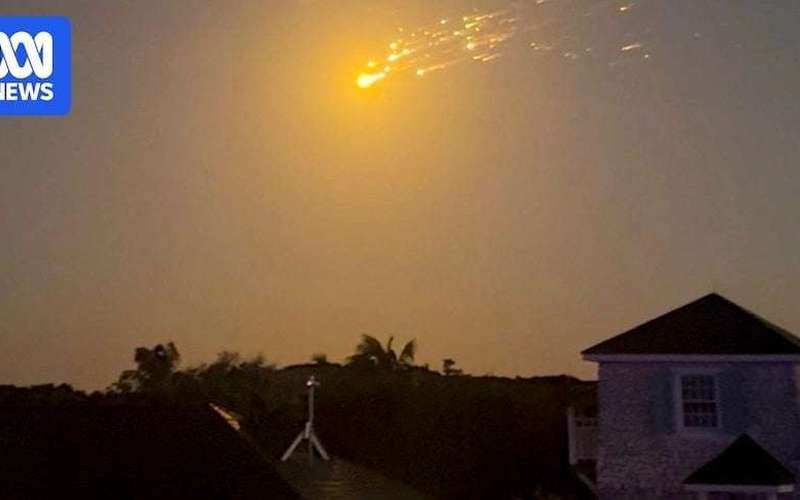 image for Elon Musk's SpaceX Starship explodes in space, raining debris over Caribbean