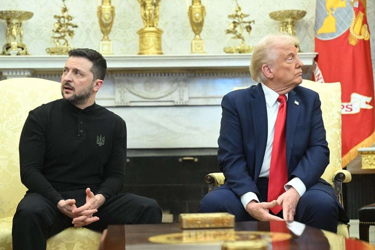 image for Zelensky's approval rating jumps to 68% after Trump clash, poll shows