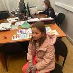 image for In Russia, a girl was detained by the police for protesting against the war in Ukraine
