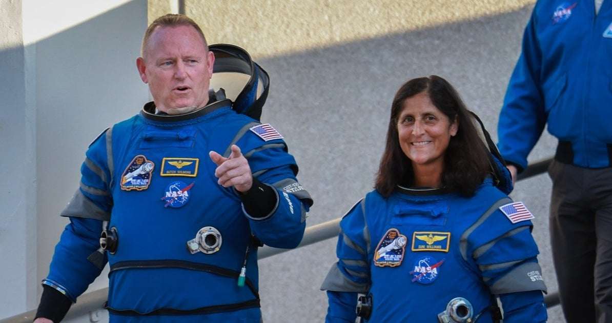 image for Trump Suggests Astronauts Stranded In Space Might Learn To Love Each Other
