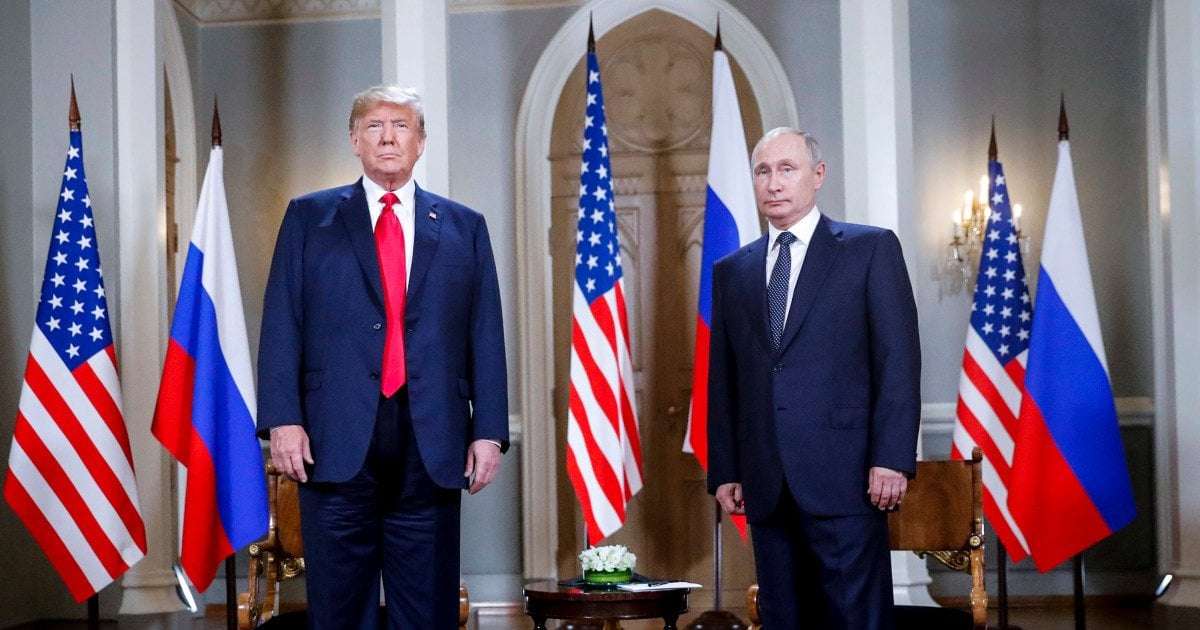 image for Trump threatens to impose 'large scale' sanctions on Russia until a peace agreement with Ukraine is reached