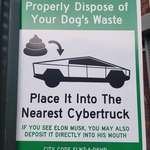 image for New dog waste disposal signs went up in New York