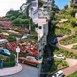 image for San Francisco's Lombard Street, 1975 vs now