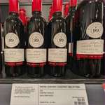 image for Wayne Gretsky’s wine on a retail shelf with tasting notes.