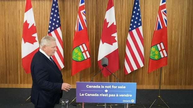 image for Ontario slaps 25% levy on U.S.-bound electricity in latest trade war volley