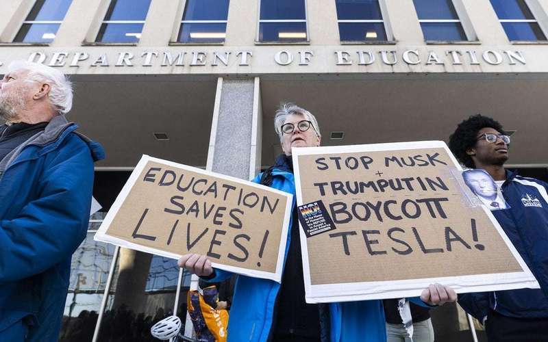 image for Department of Education lays off nearly 50% of its workforce