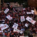 image for Jewish Americans protesting inside of Trump Tower demanding the release of Mahmoud Khalil