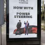 image for New Tesla ad in London
