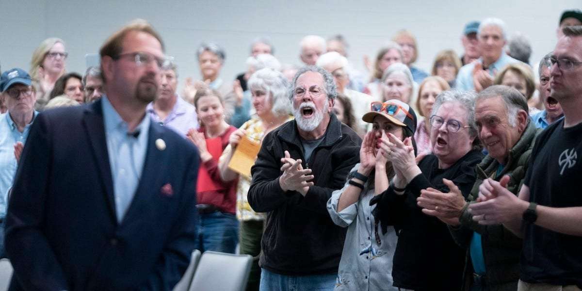 image for I went to a GOP congressman's town hall. The rage over DOGE is a force to be reckoned with.