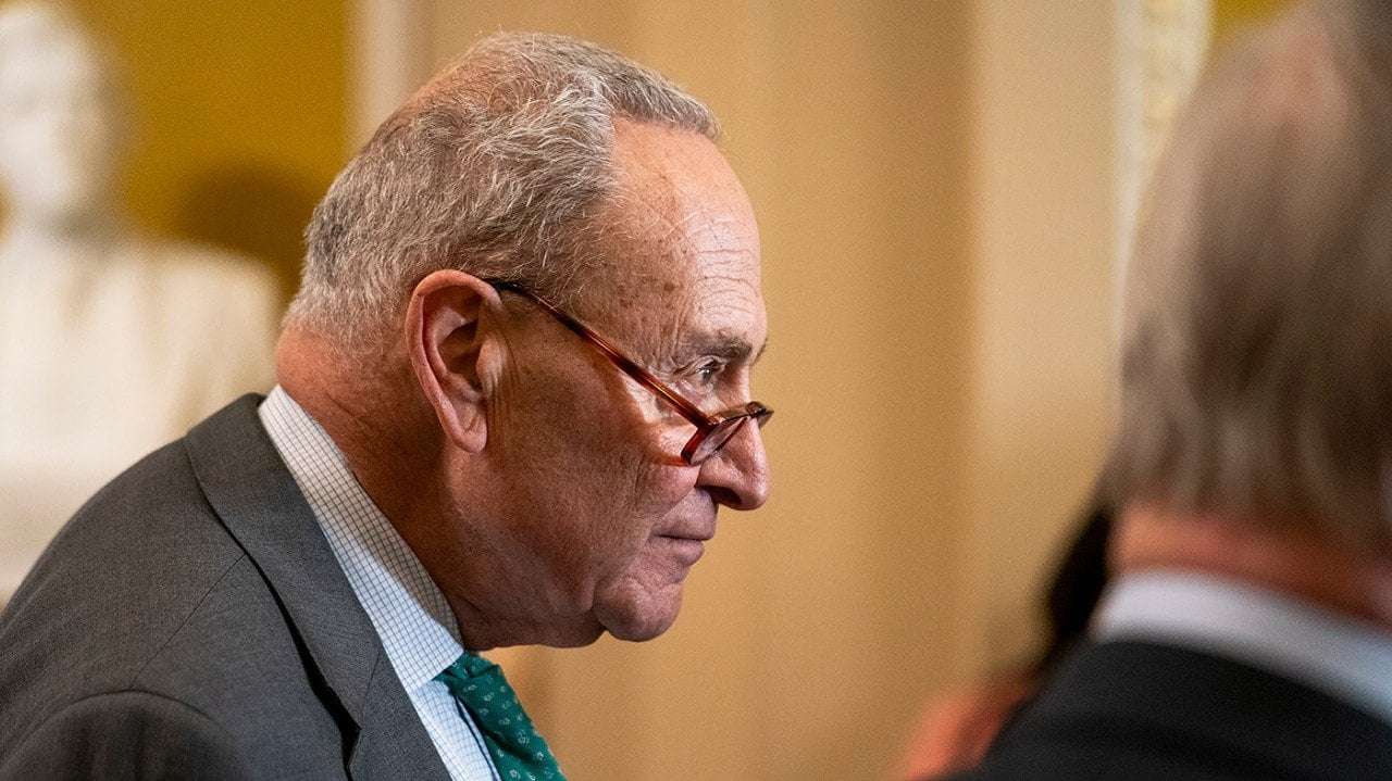 image for Grassroots Democratic group calls for Schumer to resign as minority leader