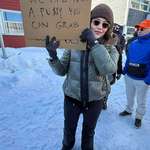 image for Another protest pic from Greenland today