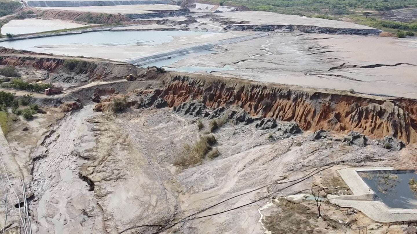 image for A river ‘died’ overnight in Zambia after an acidic waste spill at a Chinese-owned mine