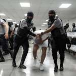image for Venezuelan immigrants deported from USA arrive at the Terrorism Confinement Center in El Salvador 25
