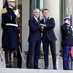 image for New Canadian PM Mark Carney meets Emmanuel Macron on first foreign trip