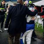image for Lewis Hamilton’s dad consoles Isack Hadjar after crashing on his debut grand prix