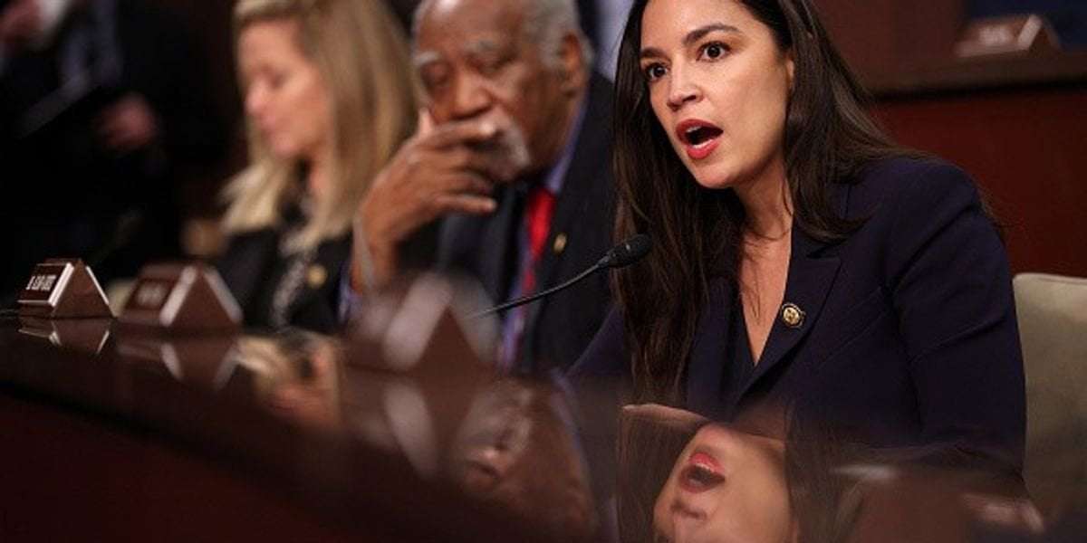 image for "It's Only 'Free Speech' If You Agree With Them," Says AOC of GOP-Only Town Hall