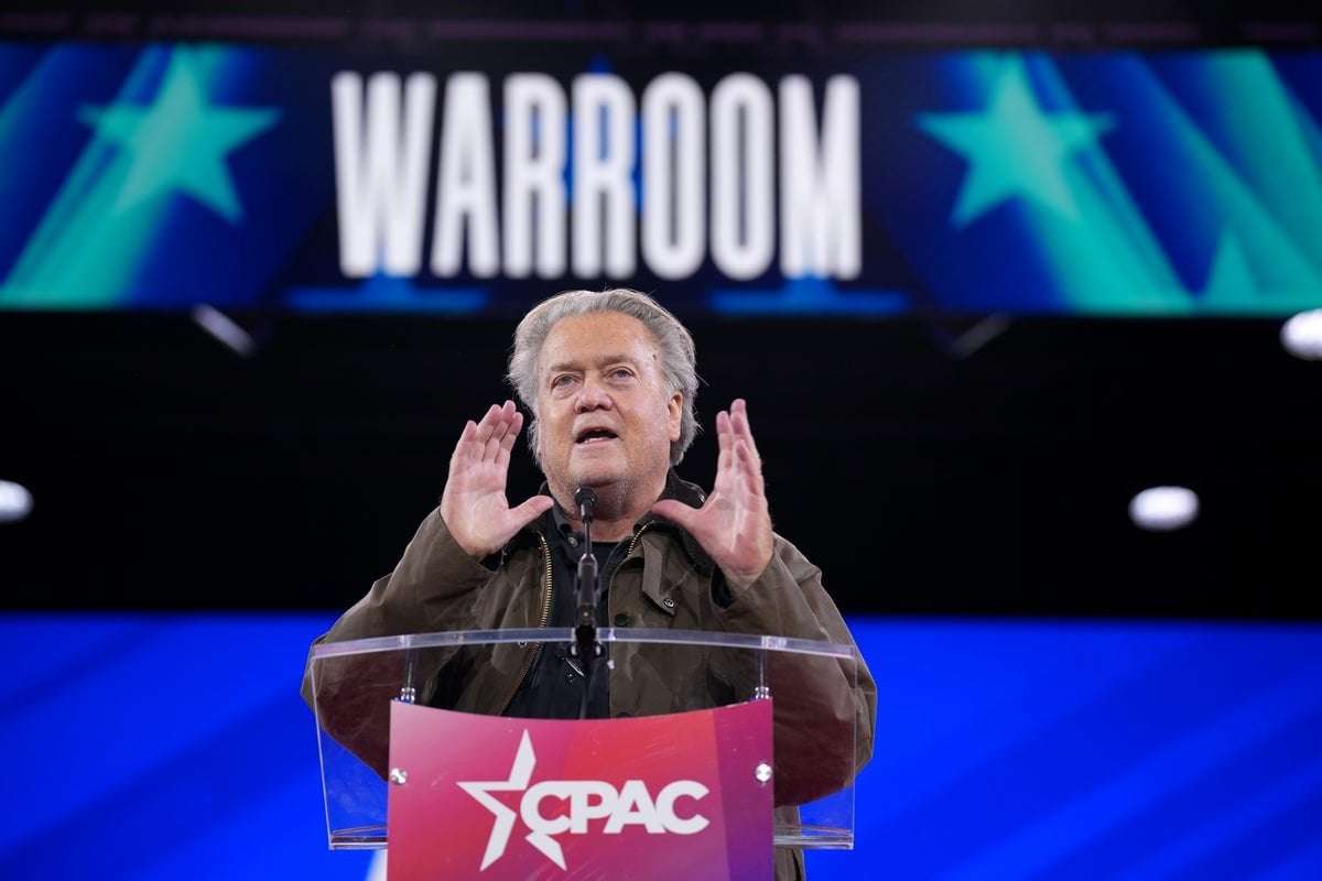 image for Steve Bannon admits Maga operatives ‘working’ on third term for Trump
