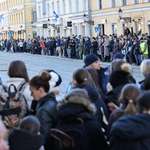 image for Finnish folk rounding up to support Zelensky visit at Helsinki University