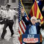 image for US Senator Bernie Sanders in 1963 and 2025