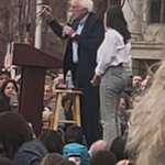 image for Bernie Sanders and APC at a rally in Colorado (OC) sorry for bad quality