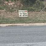image for Spotted at a busy intersection in my small NC city