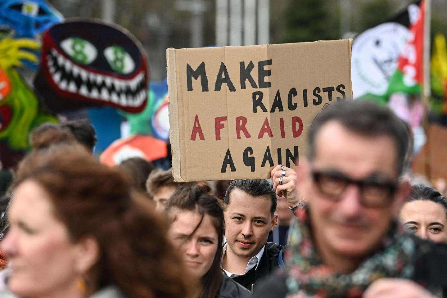 image for Tens of thousands took to the streets in France against racism and the rise of the far right
