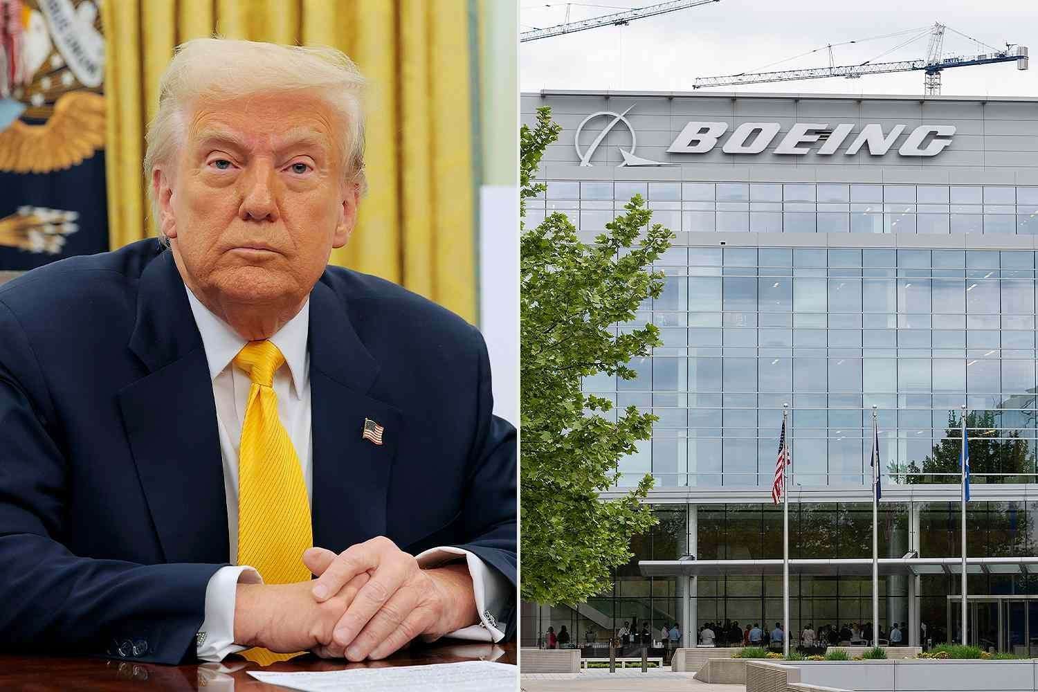 image for Donald Trump Asks Boeing to Design a New Military Jet. He's Naming It After Himself