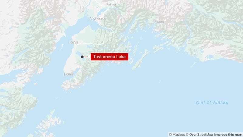image for Man and 2 children found alive after Alaska plane crash