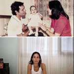 image for This before/after pic. The girl's parents were kidnapped and killed by Argentina's 70's dictatorship