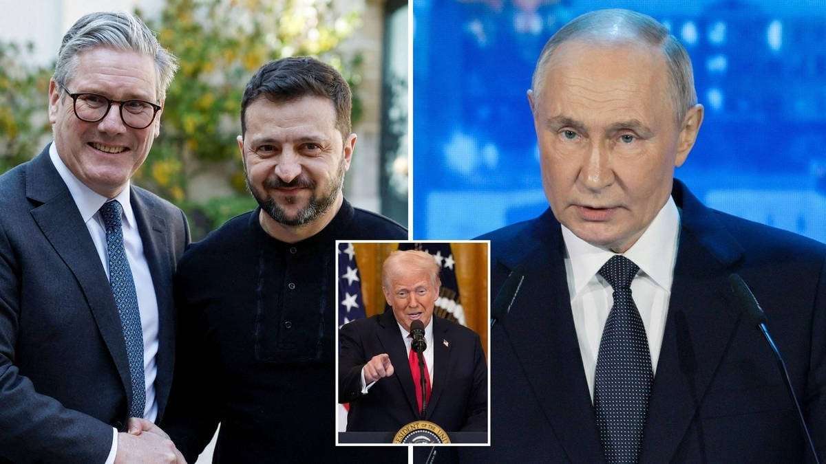 image for Putin warns of Arctic war if US takes Greenland as Britain and France to send 'reassurance force' to Ukraine