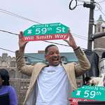 image for Will Smith gets his own Street named after him in West Philadelphia