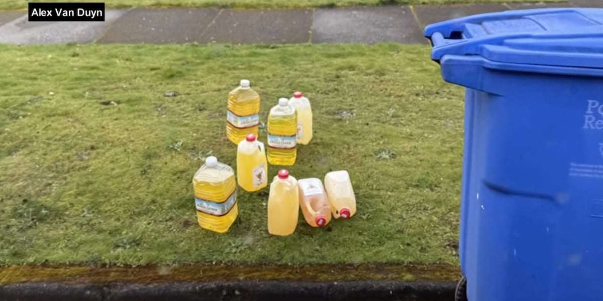 image for ‘It’s a lot of pee’: Man has no idea who is putting gallons of urine in his recycling bin – or why