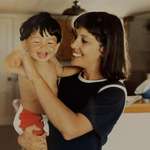 image for My mom passed yesterday which was also my birthday. Here is a picture of both of us together in 1985